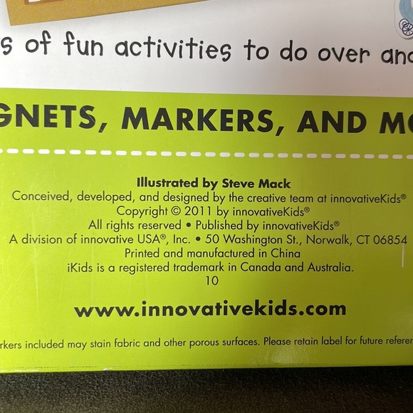 New Green Start Play Draw Create Reusable Drawing & Magnetic Kit - Princesses - Picture 5 of 8